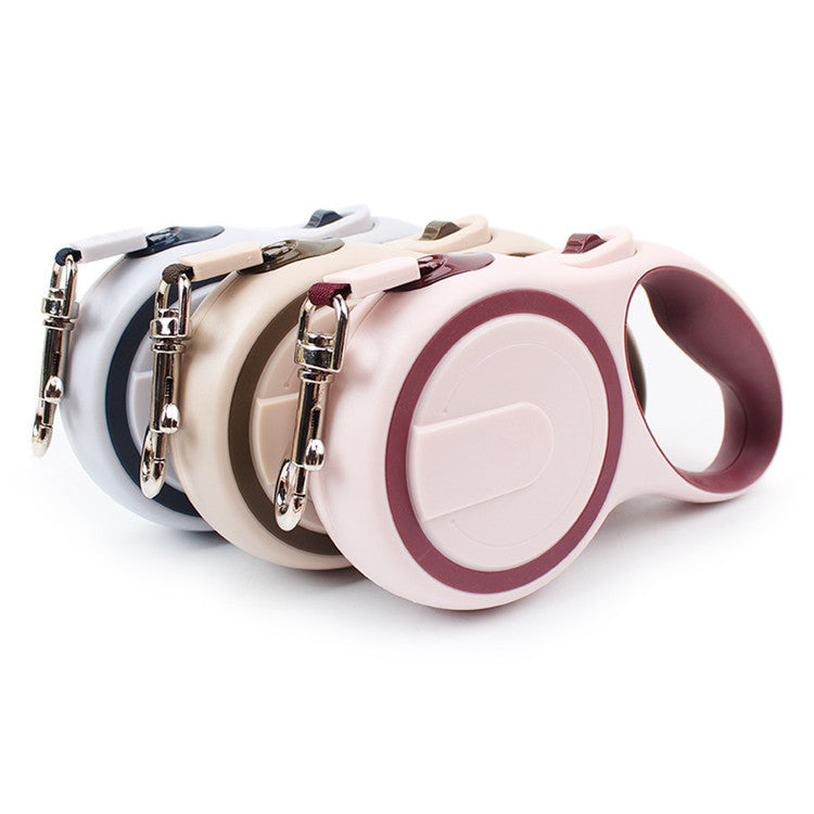 Reflective Retractable Dog Leash – Tangle-Free with One-Hand Lock for Small and Big pets