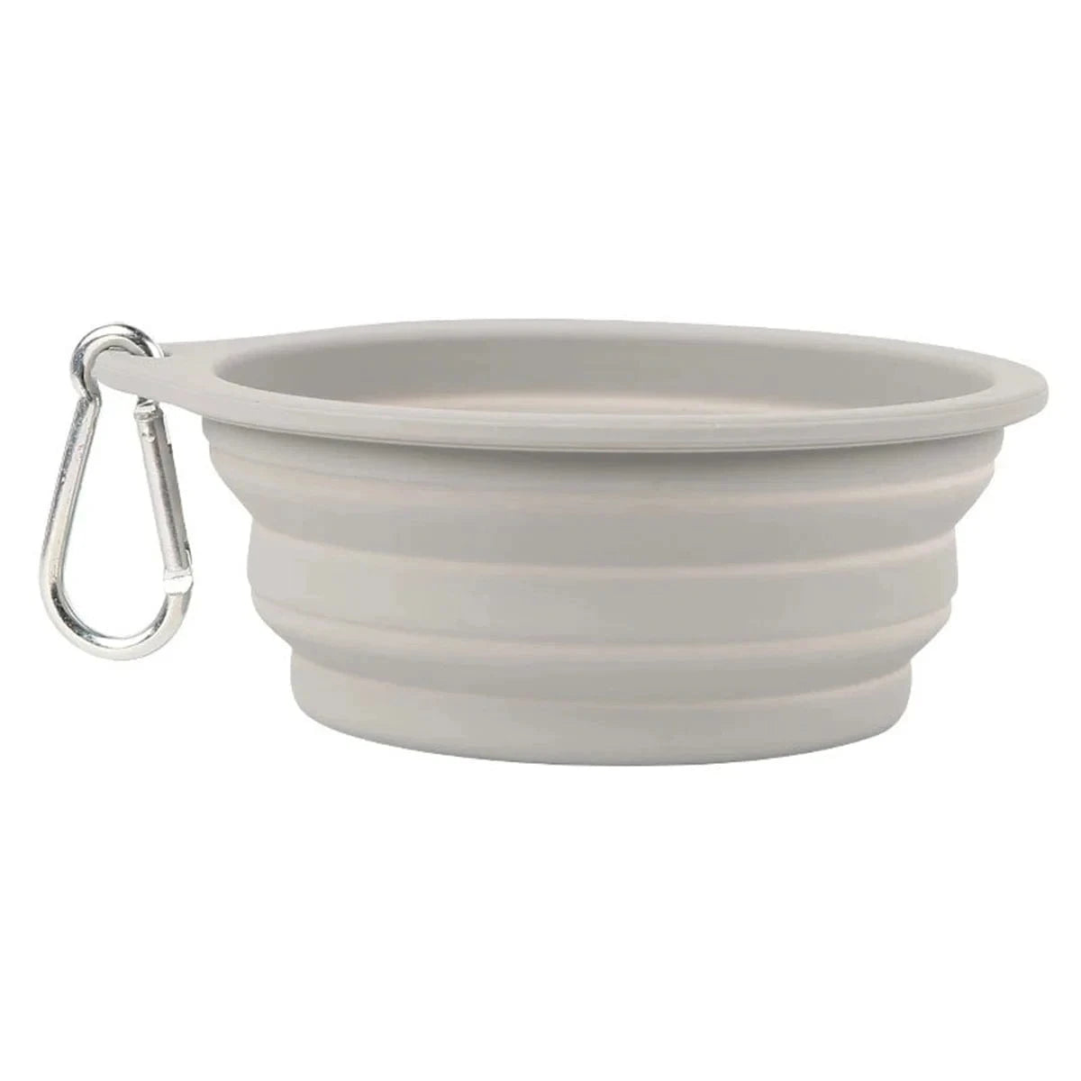 Collapsible Silicone Travel Dog Bowls (2-Pack) – Portable Pet Water & Food Bowls with Carabiners – BPA-Free, Dishwasher Safe, 600ml