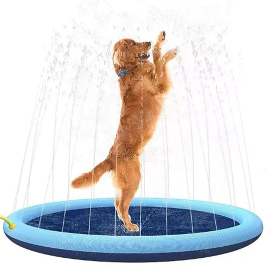 VISTOP Splash Pad for Kids & Dogs – Eco-Friendly, Anti-Slip Outdoor Water Play Mat