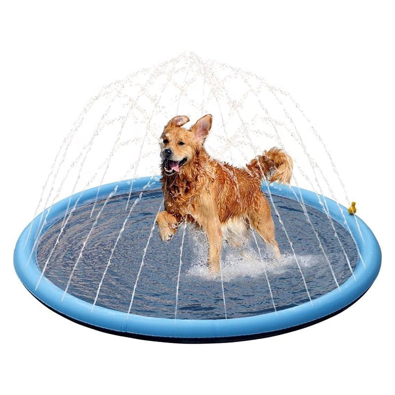 VISTOP Splash Pad for Kids & Dogs – Eco-Friendly, Anti-Slip Outdoor Water Play Mat