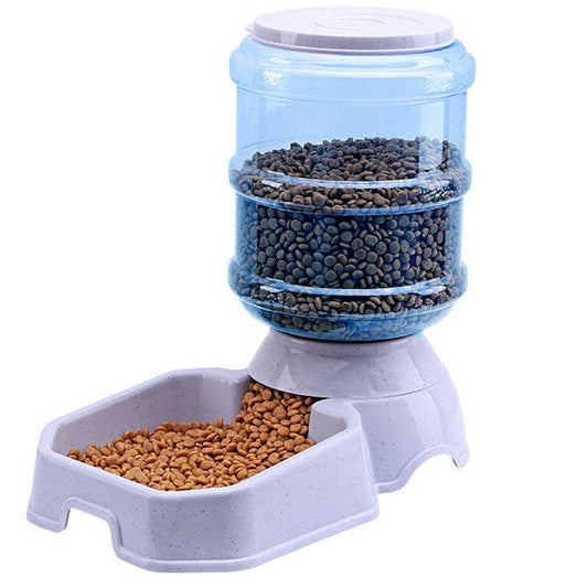 Gravity Dog Feeder – 6 lb Automatic Dry Food Dispenser for Small & Medium Dogs