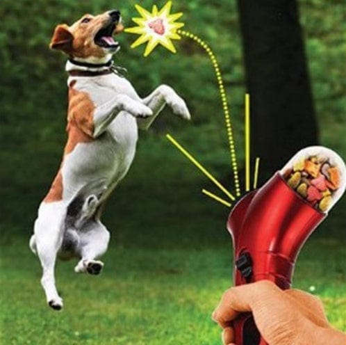 Interactive Pet Treat Launcher Toy – Fun Training, Smarter Pets, Cleaner Hands!