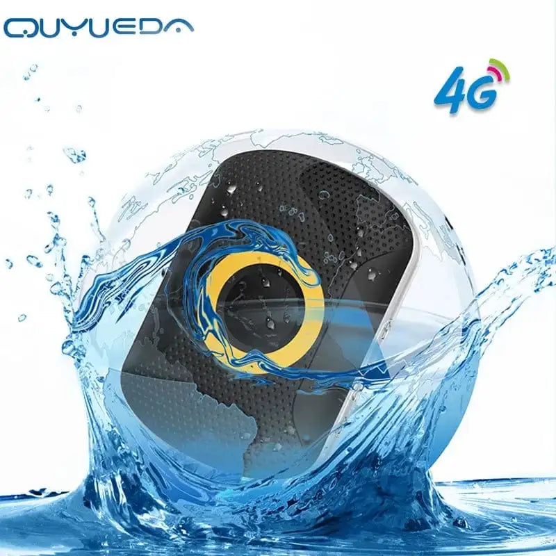 4G GPS Dog Tracking Collar - Real-Time Location, Geo-Fence Alerts, Waterproof IP67, Two-Way Call & Health Monitor