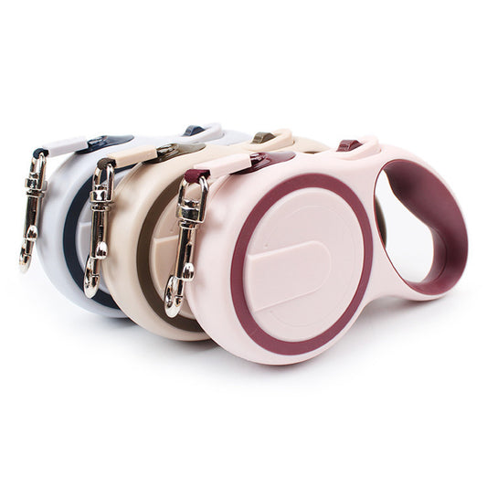 Reflective Retractable Dog Leash – Tangle-Free with One-Hand Lock for Small and Big pets