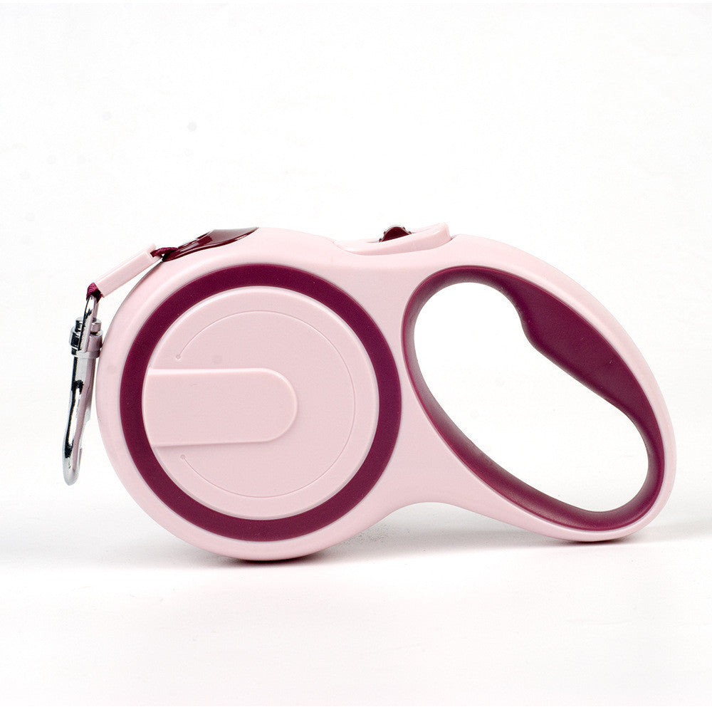 Reflective Retractable Dog Leash – Tangle-Free with One-Hand Lock for Small and Big pets