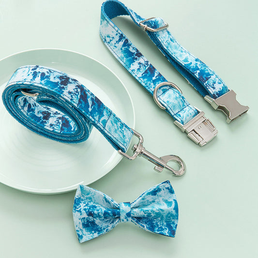 Custom Engraved Dog Collar – Anti-Lost, Stylish| Adjustable & Silent ID Tag