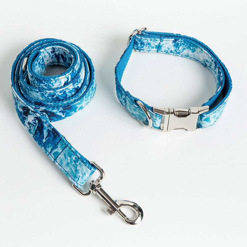 Custom Engraved Dog Collar – Anti-Lost, Stylish| Adjustable & Silent ID Tag