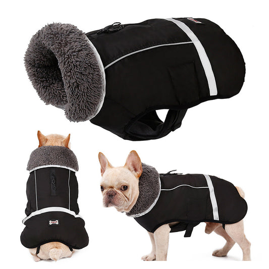 Premium Thick Warm Dog Vest - Winter Protection Jacket for Dogs