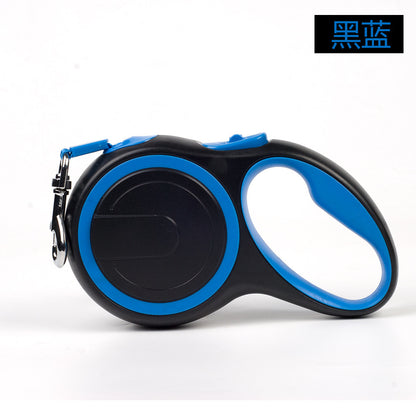Reflective Retractable Dog Leash – Tangle-Free with One-Hand Lock for Small and Big pets