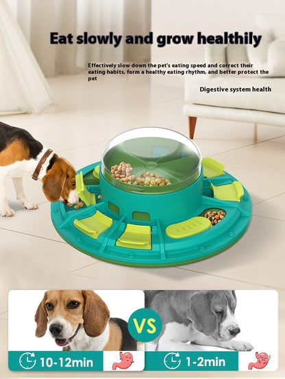 2-Level Interactive Puzzle Feeder for Dogs – Slow Feeder & Mental Stimulation Toy
