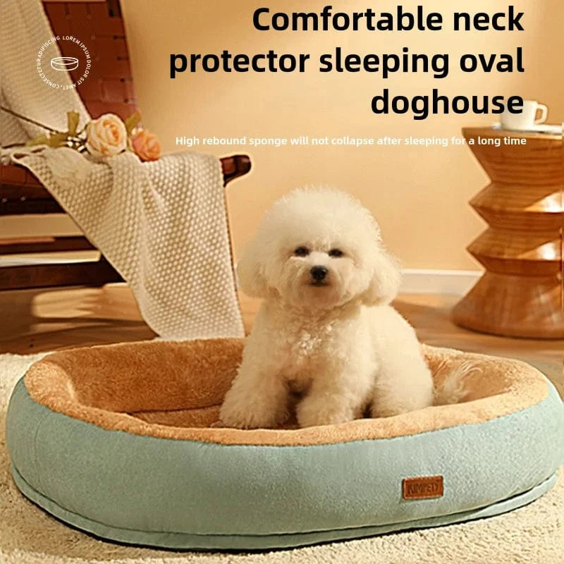 Kimpets™ Ultra Plush Anti-Slip Dog Bed – Cozy, Washable & Perfect for Deep Sleep