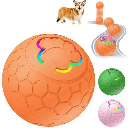 Teeche™ Motion-Activated Dog Ball – Interactive, Rechargeable & Bouncing Fun!