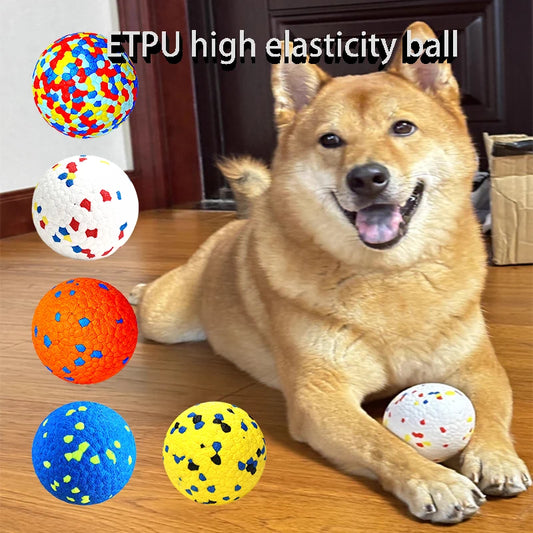 ETPU High Elasticity Dog Toy Ball – Lightweight, Bouncy & Bite-Resistant Ball for Dogs