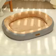 Kimpets™ Ultra Plush Anti-Slip Dog Bed – Cozy, Washable & Perfect for Deep Sleep