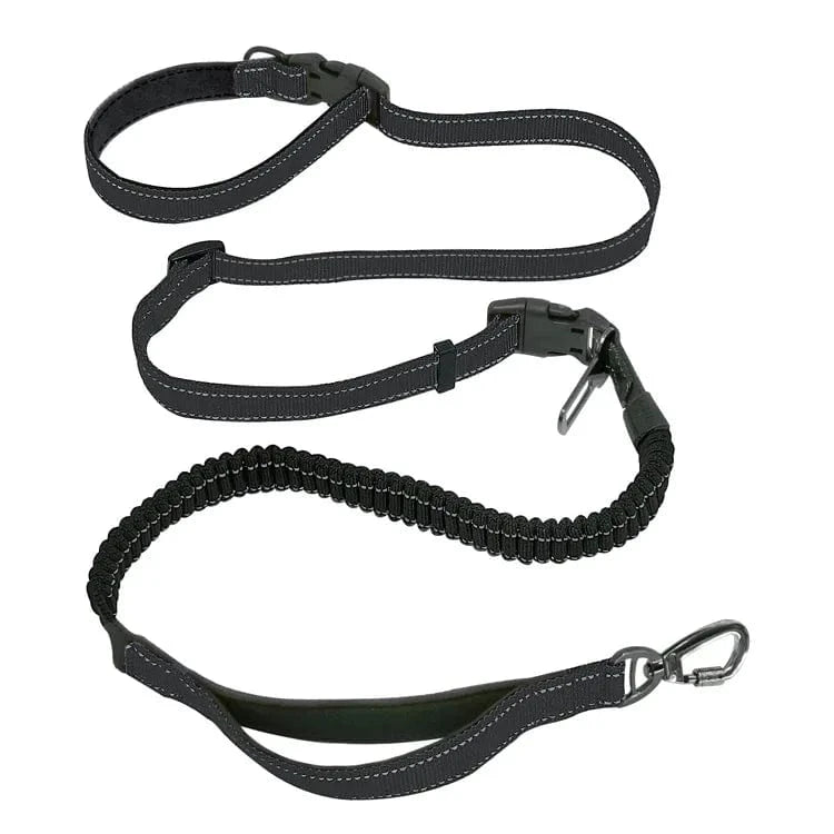 Hands-Free Dog Leash – Adjustable, Shock Absorbing & Reflective for Running & Walking