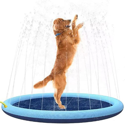 VISTOP Splash Pad for Kids & Dogs – Eco-Friendly, Anti-Slip Outdoor Water Play Mat